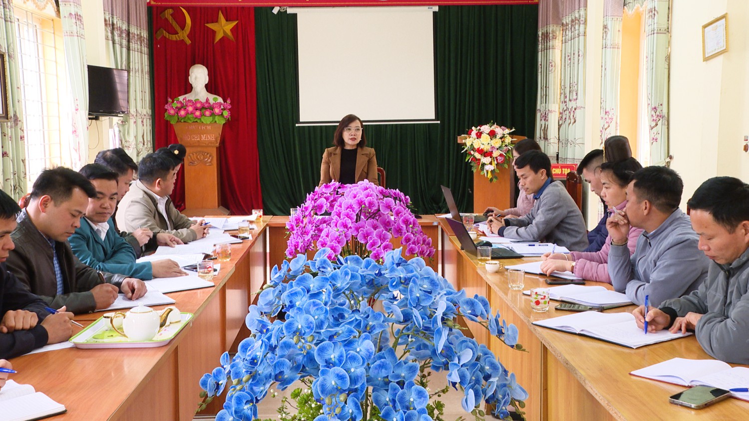 Đồng chí Nguyễn Thị Thảo- Trưởng Ban Tuyên Giáo và...